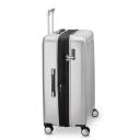 Delsey Helium Titanium 29" Spinner Trolley - Silver - Checked Luggage