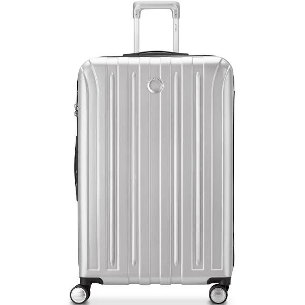Delsey Helium Titanium 29" Spinner Trolley - Silver - Checked Luggage
