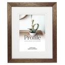Deluxe Hazelnut 6x8 Photo Frame With 4x6 Opening | Kaieda