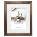 Deluxe Hazelnut 8x10 Photo Frame With 5x7 Opening | Kaieda