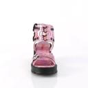 Demonia BRATTY-07 Pink Holo Patent Size 12