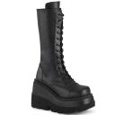 Demonia Shaker-72 Red Patent Size 12