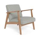 Den Fabric Occasional Armchair Grey by Freedom