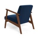 Den Velvet Armchair Ink by Freedom