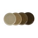 Denby Studio Craft Coupe Dinner Plate Medium Walnut 21cm