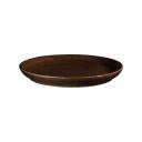 Denby Studio Craft Coupe Dinner Plate Medium Walnut 21cm