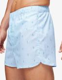 Derek Rose Modern Fit Boxer Shorts - L Light blue/pattern