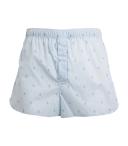 Derek Rose Modern Fit Boxer Shorts - S Light blue/pattern