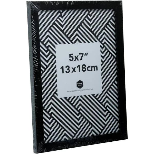 Design House 5x7" Photo Frame - Black