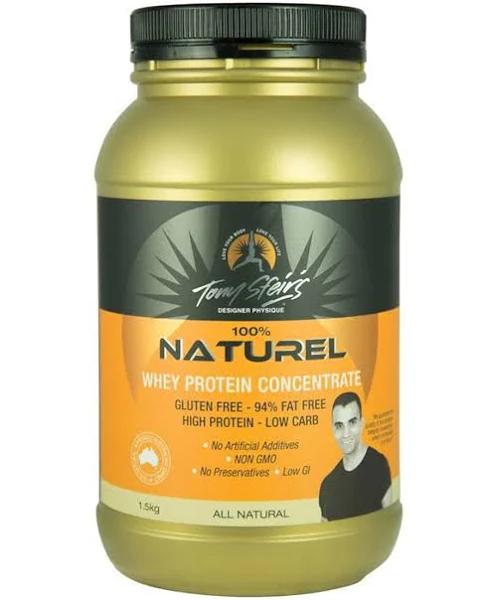 Designer Physique - 100% Naturel Whey Protein Concentrate 1.5kg / Natural