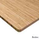 Desky Dual Bamboo Sit Stand Desk Dark Bamboo / 1800x750mm / Grey