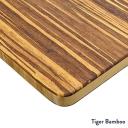Desky Dual Bamboo Sit Stand Desk Dark Bamboo / 1800x750mm / Grey