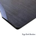 Desky Dual Ergo Edge Sit Stand Desk Dark Bamboo / 1500x750mm / Grey
