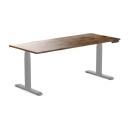 Desky Dual Hardwood Sit Stand Desk