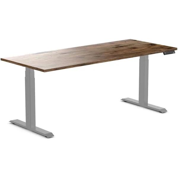 Desky Dual Hardwood Sit Stand Desk