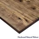 Desky Dual Hardwood Sit Stand Desk Red Oak / 2000x750mm / White