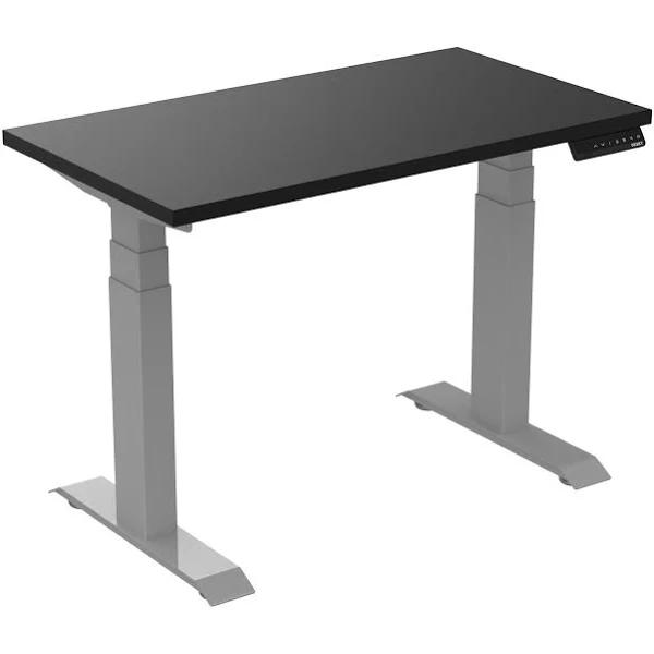 Desky Dual Kids Sit Stand Desk Grey / Black / 900 x 500mm