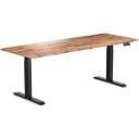 Desky Dual Kids Sit Stand Desk Grey / White / 1500 x 750mm
