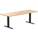 Desky Dual Kids Sit Stand Desk Grey / White / 1500 x 750mm