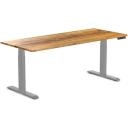 Desky Dual Kids Sit Stand Desk Grey / White / 1500 x 750mm