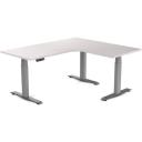 Desky Dual Kids Sit Stand Desk Grey / White / 1500 x 750mm