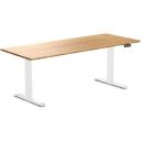 Desky Dual Kids Sit Stand Desk Grey / White / 1500 x 750mm