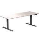 Desky Dual Kids Sit Stand Desk Grey / White / 1500 x 750mm