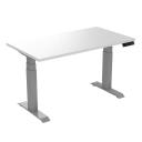Desky Dual Kids Sit Stand Desk Grey / White / 1500 x 750mm