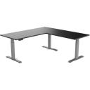 Desky Dual Kids Sit Stand Desk Grey / White / 1500 x 750mm