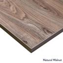 Desky Dual Scalloped Melamine Sit Stand Desk