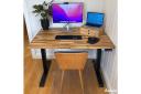 Desky Dual Softwood Sit Stand Desk