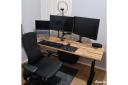 Desky Dual Softwood Sit Stand Desk