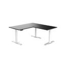 Desky Eco L-Shape Melamine Sit Stand Desk