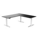 Desky Eco L-Shape Melamine Sit Stand Desk