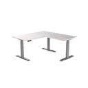 Desky Eco L-Shape Melamine Sit Stand Desk