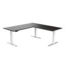 Desky Eco L-Shape Melamine Sit Stand Desk