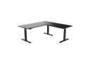 Desky Eco L-Shape Melamine Sit Stand Desk