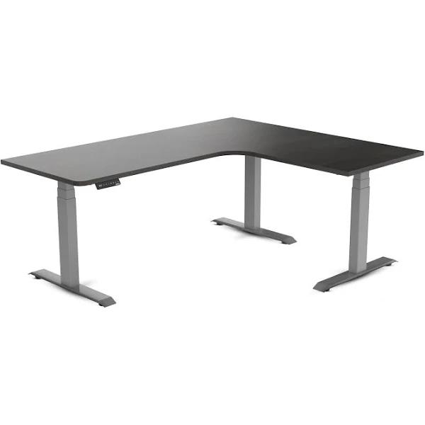Desky L-Shape Melamine Sit Stand Desk
