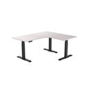 Desky L-Shape Melamine Sit Stand Desk