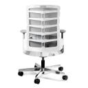 Desky Pro Ergonomic Chair With Headrest - Black