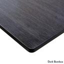Desky Zero Bamboo Office Desk Bamboo / 2000x800mm / Grey