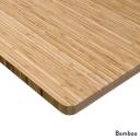 Desky Zero Bamboo Office Desk Bamboo / 2000x800mm / Grey