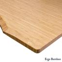 Desky Zero Ergo Edge Office Desk Black / 1800x750mm / Matte Black