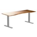 Desky Zero Ergo Edge Office Desk Black / 1800x750mm / Matte Black