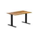 Desky Zero Hardwood Office Desk Pheasantwood / 1500x750mm / Grey