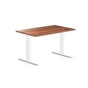 Desky Zero Hardwood Office Desk Pheasantwood / 1500x750mm / Grey