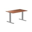 Desky Zero Hardwood Office Desk Pheasantwood / 1500x750mm / Grey