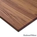 Desky Zero Hardwood Office Desk White Ash / 1500x750mm / White