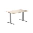 Desky Zero Melamine Home Office Desk Classic Oak / Small 1200x750mm / Grey