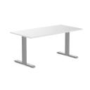 Desky Zero Melamine Home Office Desk Classic Oak / Small 1200x750mm / Grey